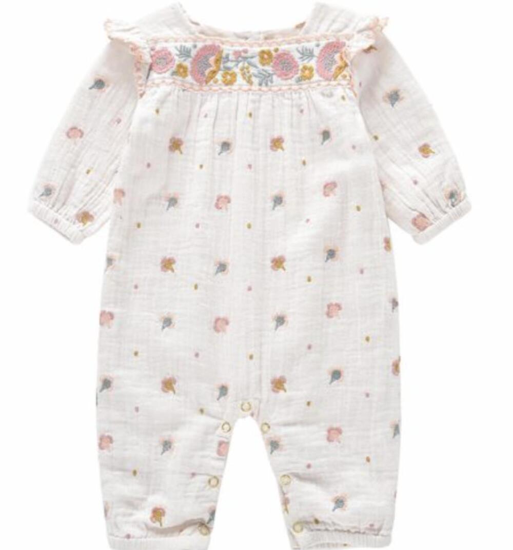 NEW LOUISE MISHA kid's eloise jumpsuit in off-white